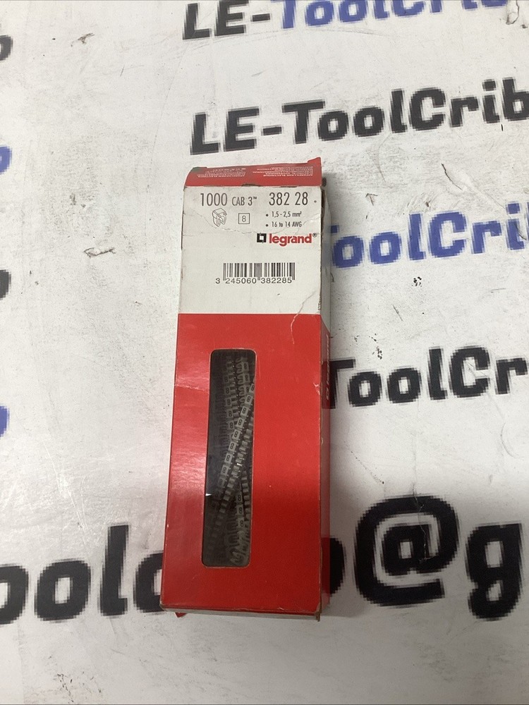 Legrand 382 28 Kabelmarker Kennzeichnungsziffer CAB 3 J-668