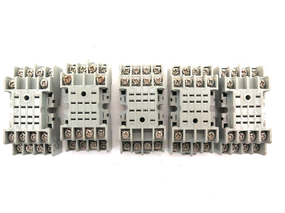 Potter & Brumfeild 27E894 Relay Socket Base 14 Pin 7A 300Vac