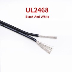 2 Core Black And White, Red And Black Cable Amp Car Auto Boat Audio Speaker Wire