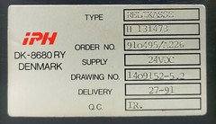 iPH RELÆKASSE H 131473 DK-8680 RY DENMARK PCB