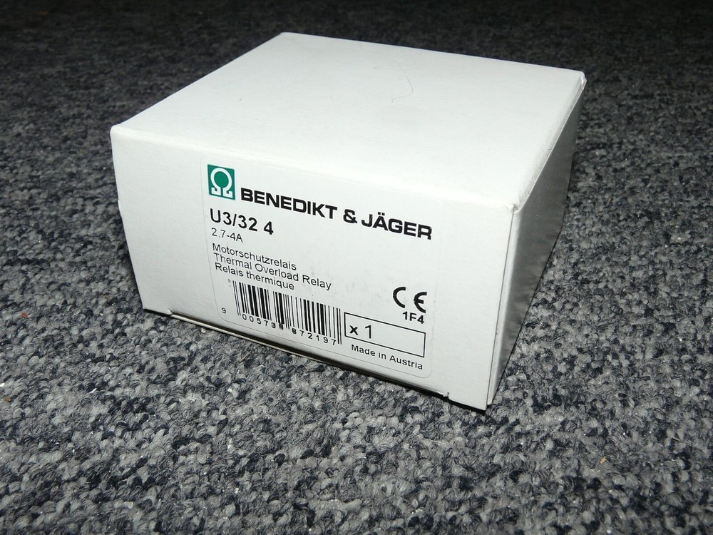 BENEDIKT & JAGER U3/32 4 NEW