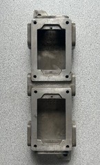 NEW Killark SWB-17 Aluminum Explosion Proof 2-Gang Control Station Back Box 1″