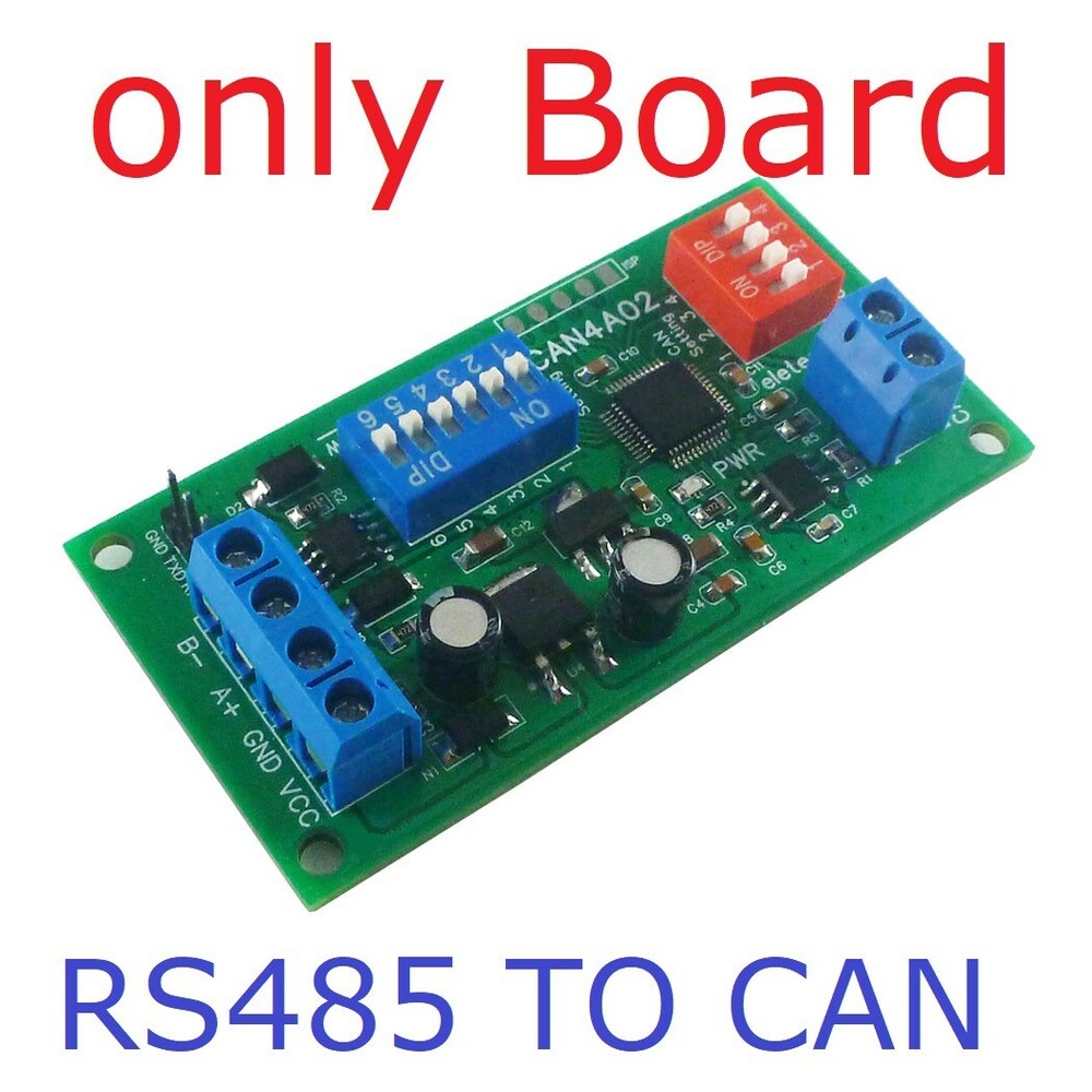 CAN4A02 CAN 2.0 to RS485 RS232 RS422 CANBUS Serial Protocal Converter Module
