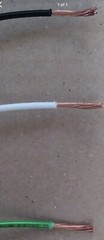 75ft 12 AWG THHN Black , White , Green Stranded Wire 25Ft Each