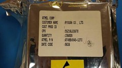 (100 PCS) AT49BV040-12TC ATMEL 512KX8 FLASH 2.7V PROM, 120ns, PDSO32