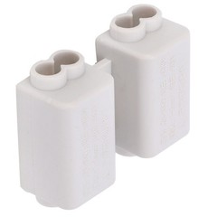 2Pcs High-Power Wiring Splitter Non-Breaking Design Main Function Terminal Block