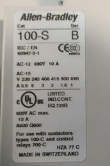 Allen Bradley 190S-FND3-FC20C Ser B Compact Combinaton Starter 140M-F8E-C20