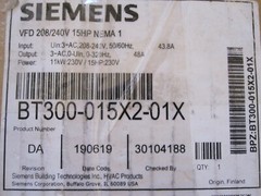 SIEMENS BT300-015X2-01X / BT300015X201X