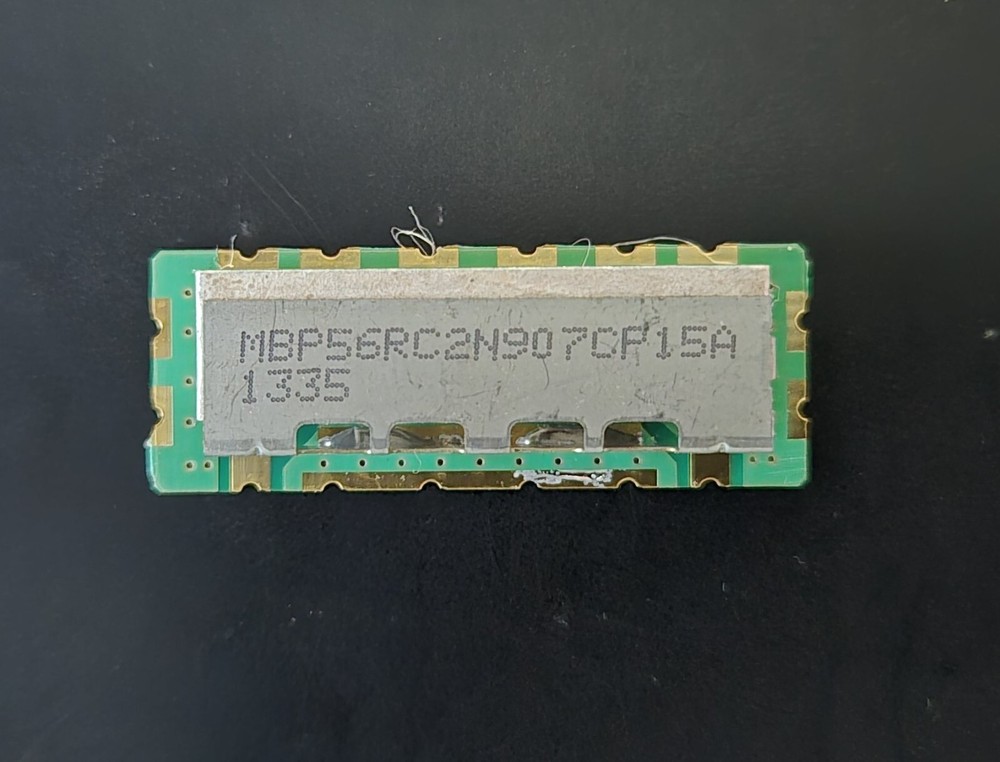 1pc Sangshin 907-915 MHz Coaxial Resonator SMT Band Pass Filter BPF, 50ohm
