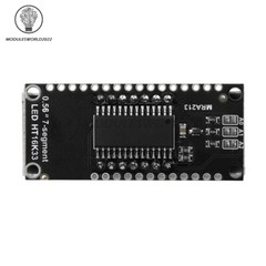 HT16K33 LED Display Module 4 Digit 7 Segment 0.56 inch Time Clock Module I2C