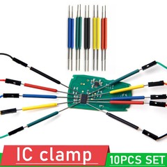 10X Universal Chip clamp micro IC clamp SOP SOIC TSOP MSOP SSOP SMD IC Test Clip