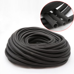Fibreglass Fire Sleeve 600℃ HIGH TEMP Wire Cable Insulating Tube Φ1~40mm Black