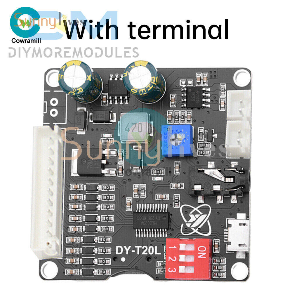 DC6-35V Voice MP3 Playback Control Module 9-way One-On-One Trigger Audio Board