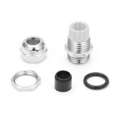 Ip68 Waterproof 304 Stainless Steel Cable Glands Compression Junction M8-M100