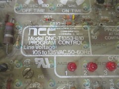 NCC NDC-T1353-B10 PROGRAM CONTROL UNMP