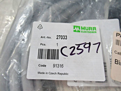 MURR ELEKTRONIK 27033 M12 Distribution Systems & Distribution Module *NEW*