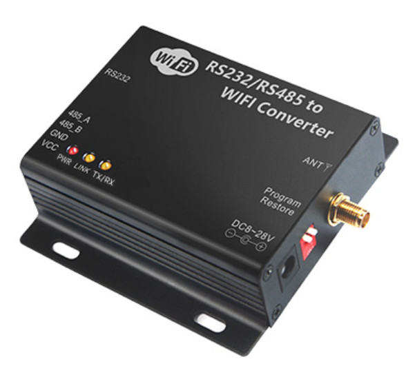 2.4GHz WLAN (WiFi) to RS232/485 gateway max.20dbm transmission power (1Km) DC12V