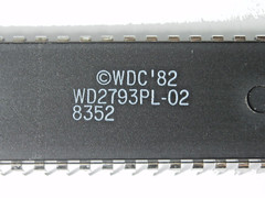 Qty 1: New WD2793PL-02 Floppy Disk Controller WDC 40-Pin DIP (TMS2793NL Family)