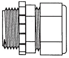 SEPCO 1015, 2″, Die-Cast, EMT Compression Connector, 1 pc