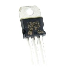 10pcs LM7815 L7815CV 7815 15V Linear Positive Voltage Regulator IC