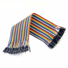 40 Dupont Jump Wire M-F M-M F-F Jumper Breadboard Cable Lead 10cm 21cm 30cm