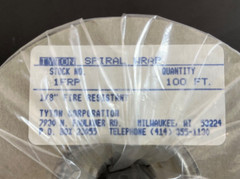 Natural Fire resistant Spiral Wrap 1/8″ 100ft 1FRP HellermannTyton NEW NIB