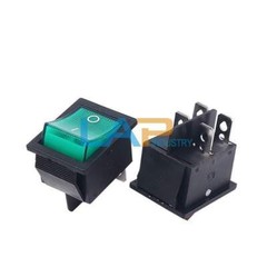 5PC New Boat-shaped light switch KCD2-201N 2 road 4 feet 2 files 15A small 250V