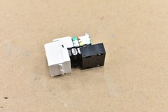 Box Of 50 Pieces Leviton 41106-RW6 Snap in Jacks Voice Grade White
