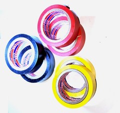 Electrical Tape, Flame Retardant, 16mm wide x 6M, 2 each Red, Black, Yellow