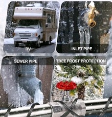 50FT Self Regulating Pipe Heating Cable Heat Tape Freeze Protection 120V – OB