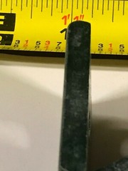 3/8 in. Square Power Strut Washer, Green Finish, PS619. Lot of 7 pieces.