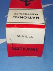 NIB National Electronics NL-5632/C3J Thyratron 4-Pin Tube + 90 Day Warranty
