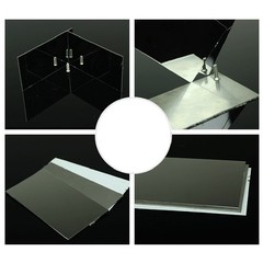 1/1.5/2/3mm Thick 8K Mirror Polished Stainless Steel Plate Smooth Metal Sheet