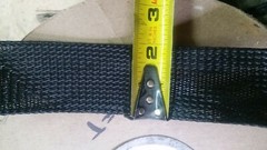 Flex-Guard PE 1-3/4″ Black 3′ braided Braided Expandable sleeving tube CNC DIY