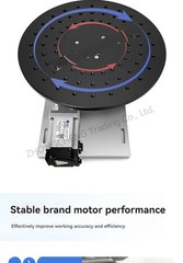 Rotary Platform Multi-station Rotary Table Reducer Rotary Shaft Electric