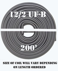 12/2 UF-B x 200′ Southwire Underground Feeder Cable