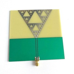 Useful RF Antenna UWB Antenna Extra Fractal Antenna PCB+metal Part Spare 1pc