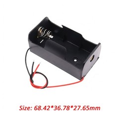 C/D/AA/AAA x 1-10 Battery Holder Box With Wire Case Connector Open or Enclosed
