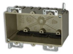 Allied Moulded 9313-EWK 3 Gang Fiberglass Old Work Box
