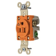 Hubbell IG5261, Straight Blade Receptacle, 1 pc