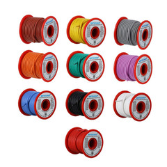 BNTECHGO 14 AWG Silicone Wire Kit, 10 Colors x 25ft Flexible Stranded Copper