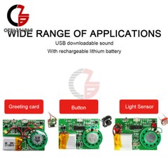 8M Recordable Sound Module Button Control MP3 Music Voice Player Board DIY Kit