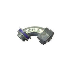 Halex 16905B, 1/2″, Die-Cast, Insulated, 90D, Liquid Tight Connector, 1 pc