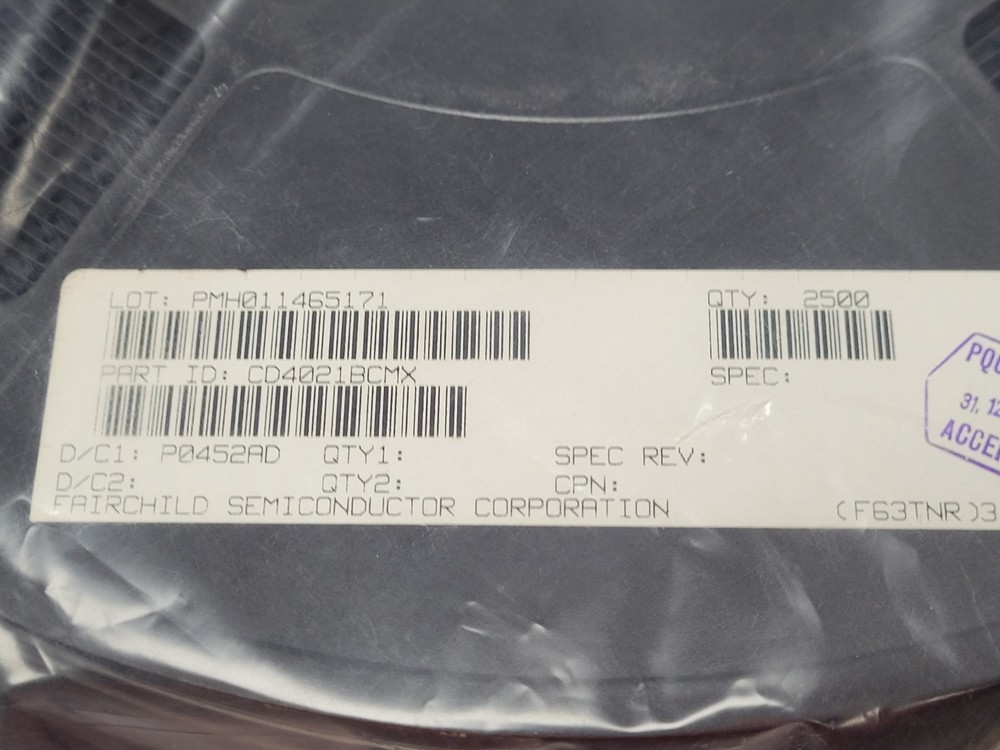 (200 PCS) CD4021BCMX FSC IC SR PUSH-PULL 8BIT 16-SOIC