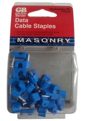Gardner Bender Masonry Data Cable Staples Qty 25