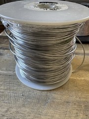 14 AWG Gauge Aluminum Wire Buss Wire 350′ Length Silver Brick NY