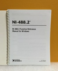 National Instruments 321038G-01 NI-488.2M Function Reference Manual for Windows
