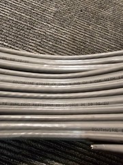 Southwire E30445 8 AWG 3C with 10 Ground 250′ Underground Building Wire Gray PVC