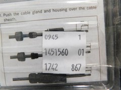 NEW Lot of 3 Harting 09 45 145 1560 PushPull RJ45 10G Plastic Plug Kits