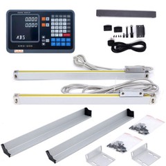 4″-80″ Linear Glass Scale 1/2/3 Axis DRO Precision 5um Linear Encoder Mill Lathe